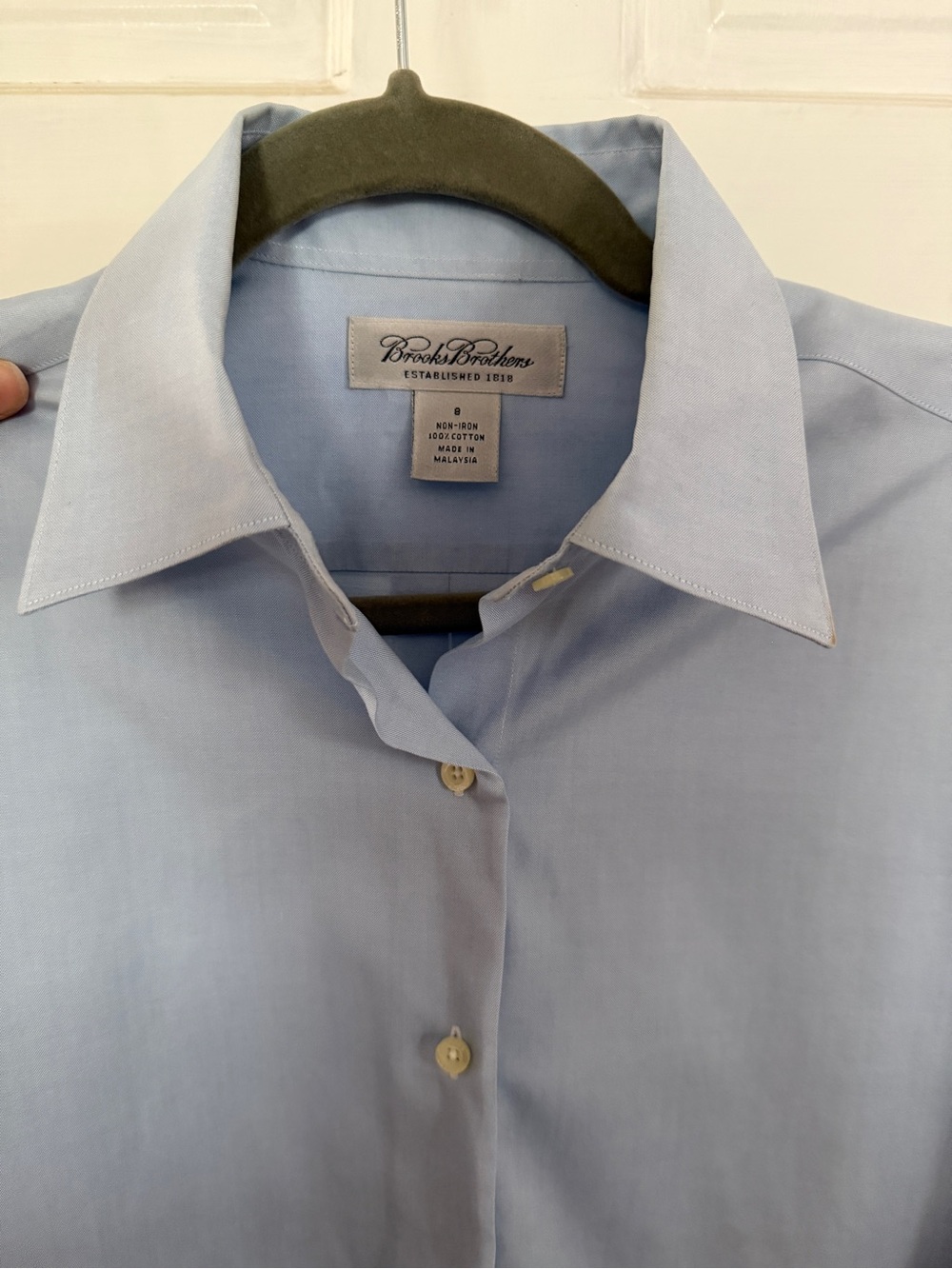 Women’s Brooks Brothers Light Blue Dress Shirt